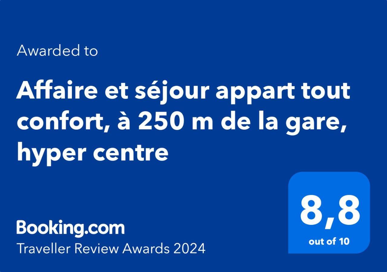 Appartement Avec Balcon A 250 M De La Gare, Hyper Centre Tours Extérieur photo